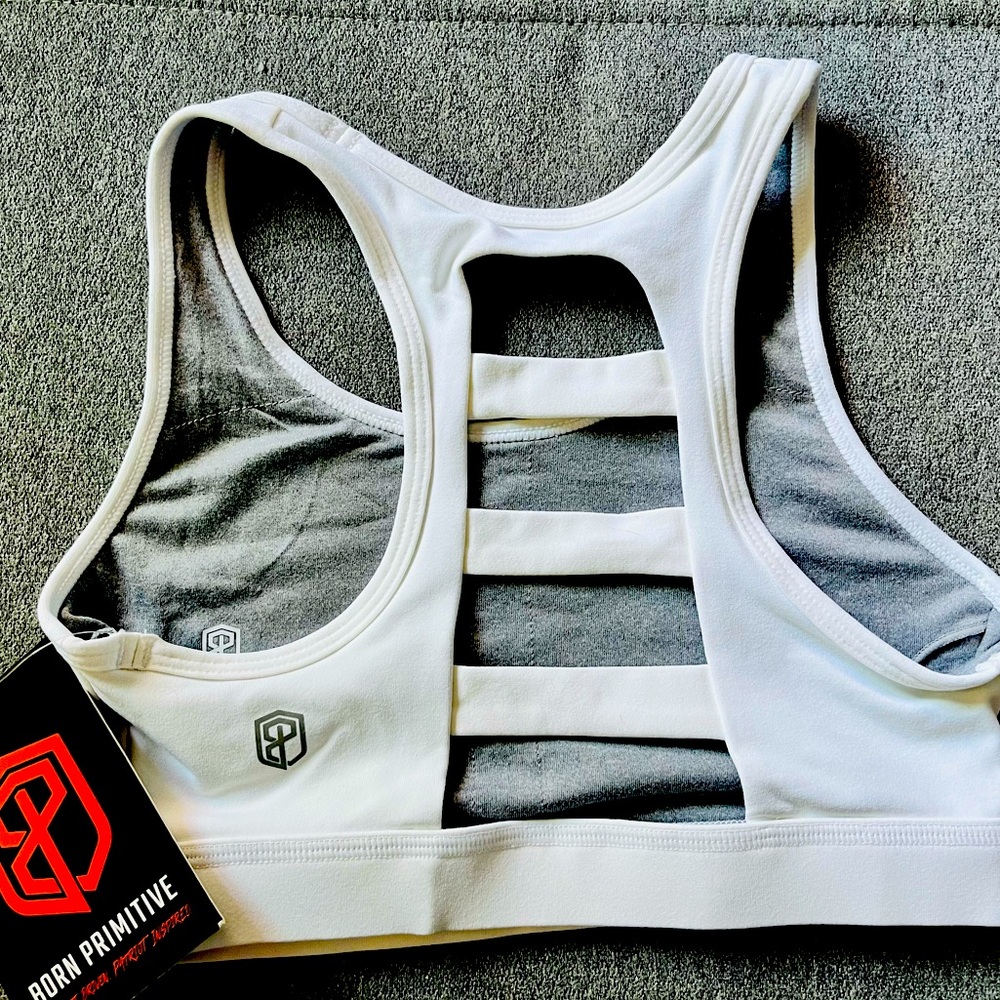 NWT Born Primitive Ladder-Detail Sports Bra, XS